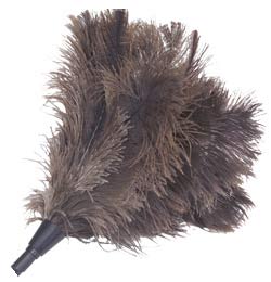 Feather Duster HSE24 with verlänger Step-up telescopic handle and three Zack Feather Duster 